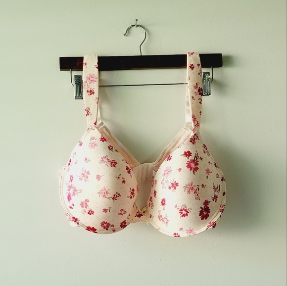 Delta Burke floral wired‎ adjustable bra size 42D - Picture 2 of 7